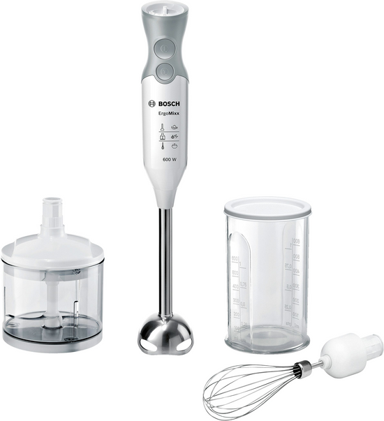 Bosch 600W Hand Blender Ergo Easy-Mix White MSM66150