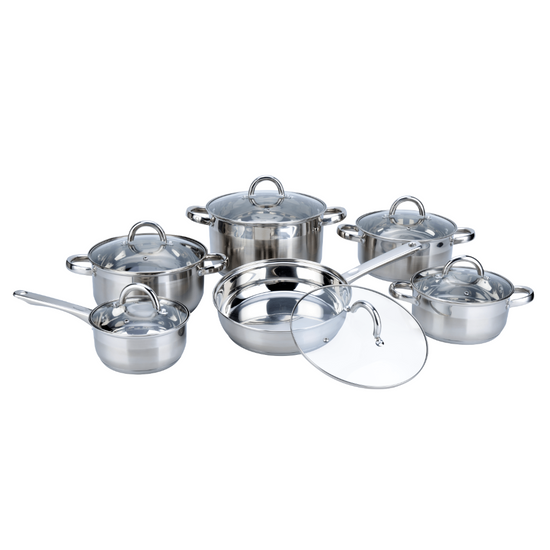 Snappy Chef 12pc Supreme Cookware Set SSCS018