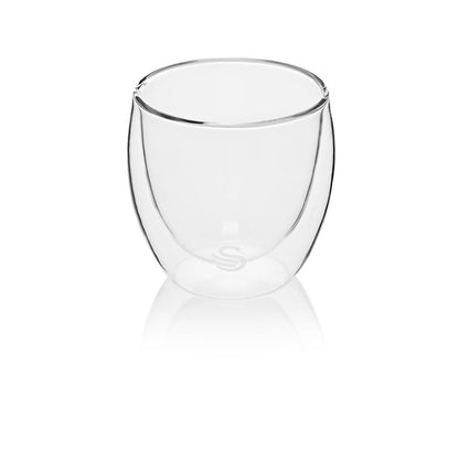 Swan 250ml Cappuccino Double Walled Glasses SDWG250