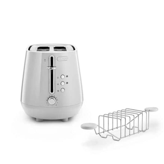 Delonghi 2-Slice Toasters Eclettica Whimsical White CTY2103.W