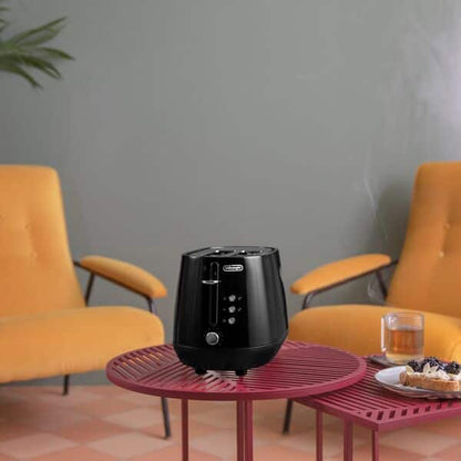 Delonghi 2-Slice Toasters Eclettica Bold Black CTY2103.BK