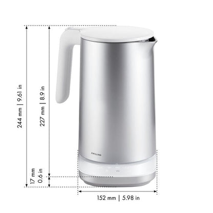 Zwilling Enfinigy Electric Kettle Pro 1.5L Silver ZW-53006-000-0