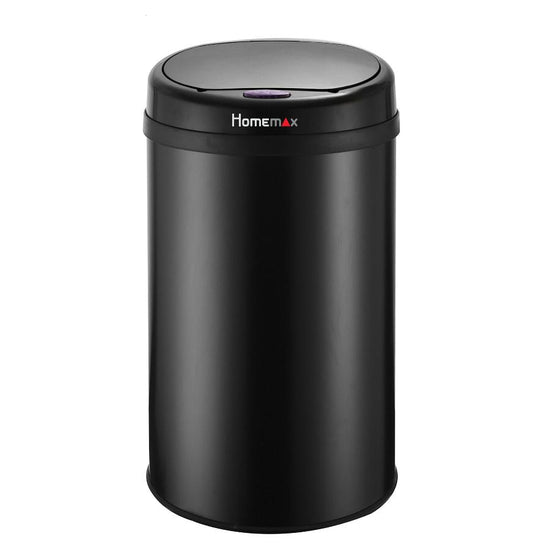 HomeMax 30L Black Sensor Bin Round HSB006