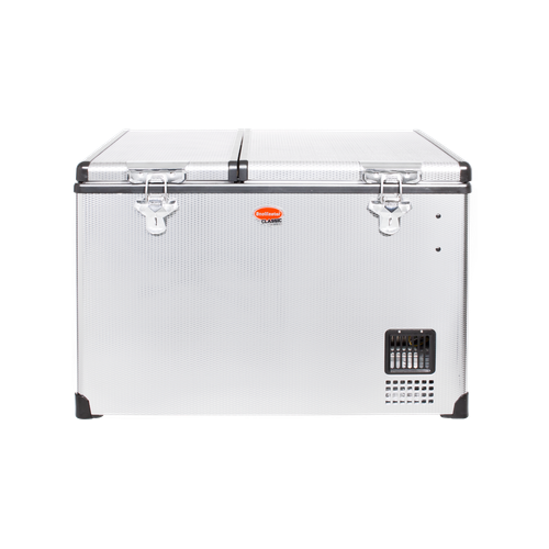 Snow master 56l Dual compartment stainless steel freezer SMDZ-CL56D