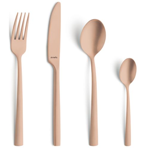 Amefa Manille 16 Piece Copper Cutlery Set 9035VEVG17B78