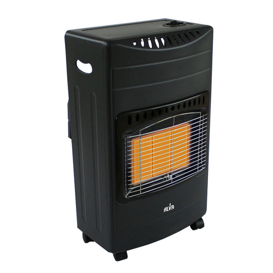 Alva 3-panel Luxurious Infrared Radiant Indoor Gas Heater GH312