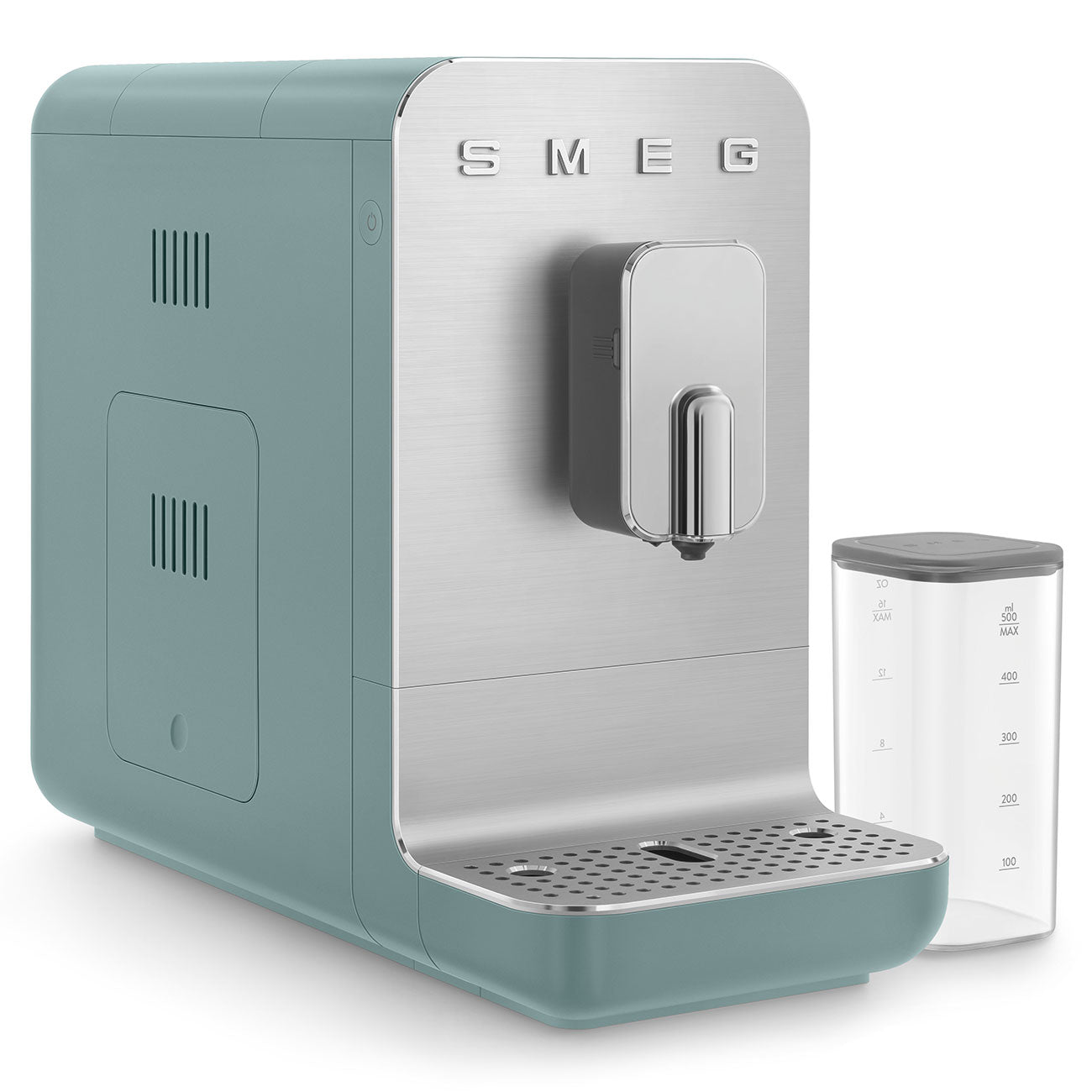 Smeg Bean to Cup Coffee Machine 19 Bar With Auto Frothing System Emerald Green BCC13EGMEU