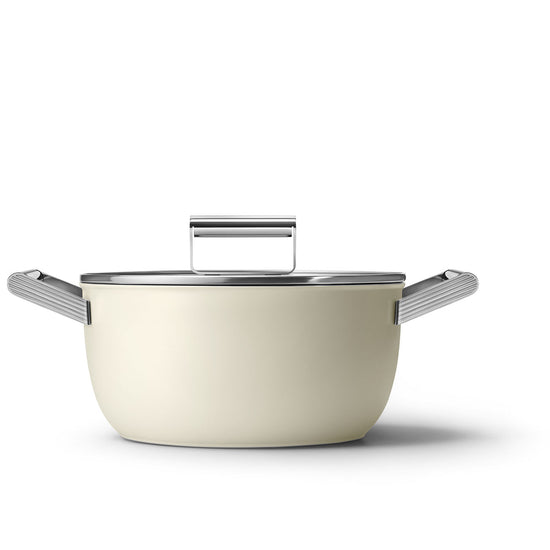 Smeg Casserole Dish 24cm Cream