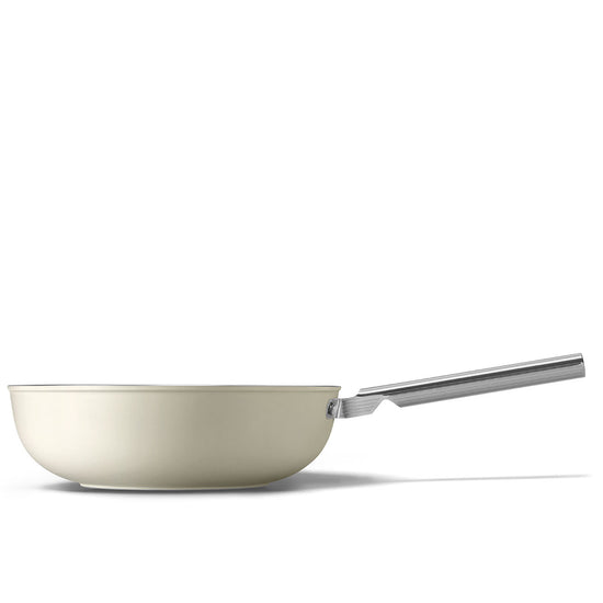 Smeg Non-Stick Wok Cream