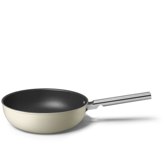 Smeg Non-Stick Wok Cream