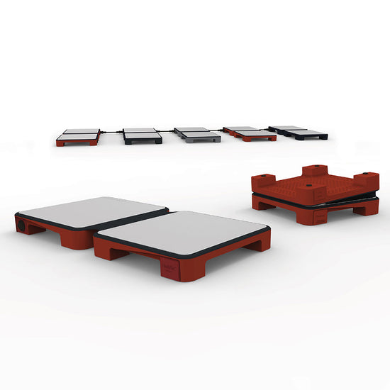 Swan Hotmat Connect Red Warming Trays SHM2R