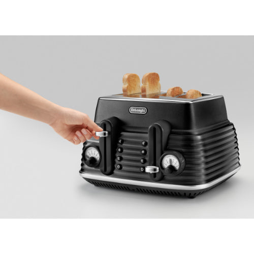 Delonghi Scultura Selections Mineral Blue 4 Slice Toaster CTZS 4003.AZ