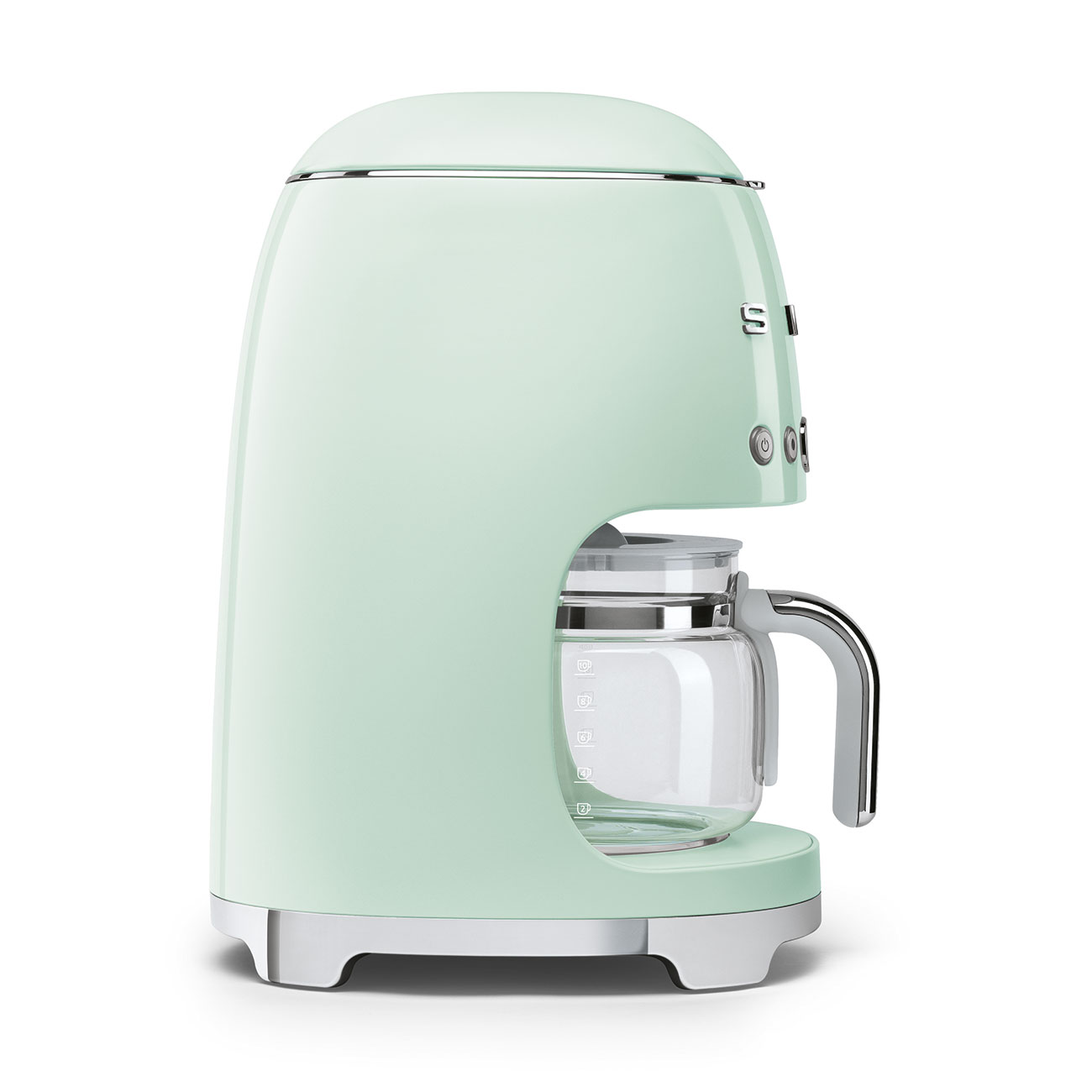 Smeg 50's Style Retro Drip Filter Coffee Machine Pastel Green DCF02PGEU