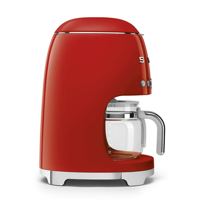 Smeg 50's Style Retro Drip Filter Coffee Machine Red DCF02RDEU