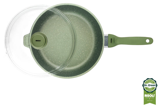 Risoli Glass Lid With Silicon Handle 28cm 00200DR/2800