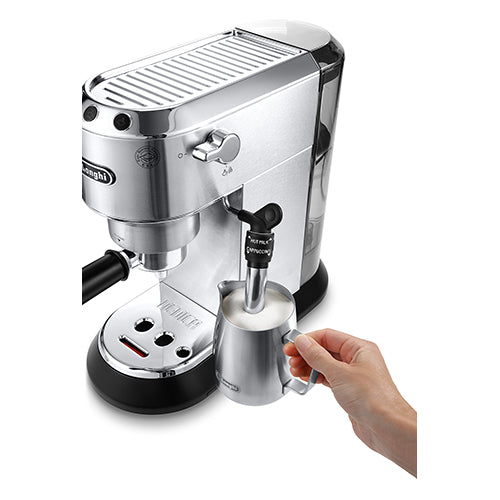Delonghi Dedica Metallics Pump Espresso Coffee Machine EC785.GY