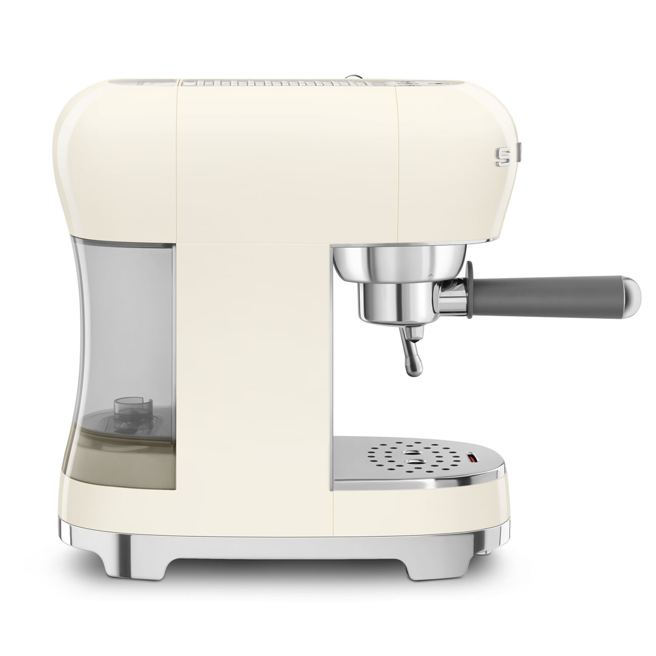 Smeg 50's Style Espresso Manual Coffee Machine Cream ECF02CREU