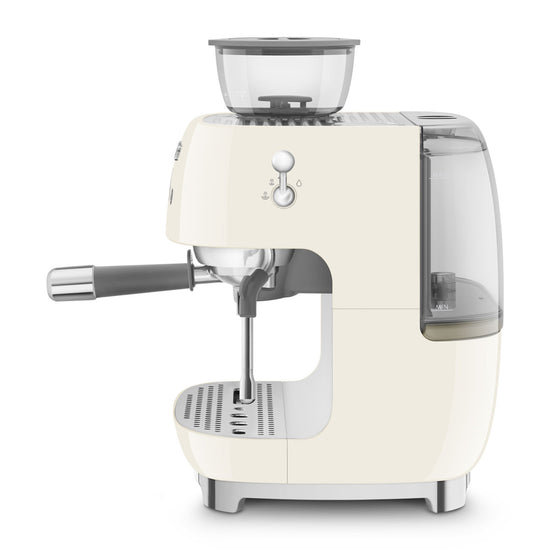 Smeg 2.4L Cream Espresso Coffee Machine EGF03CREU