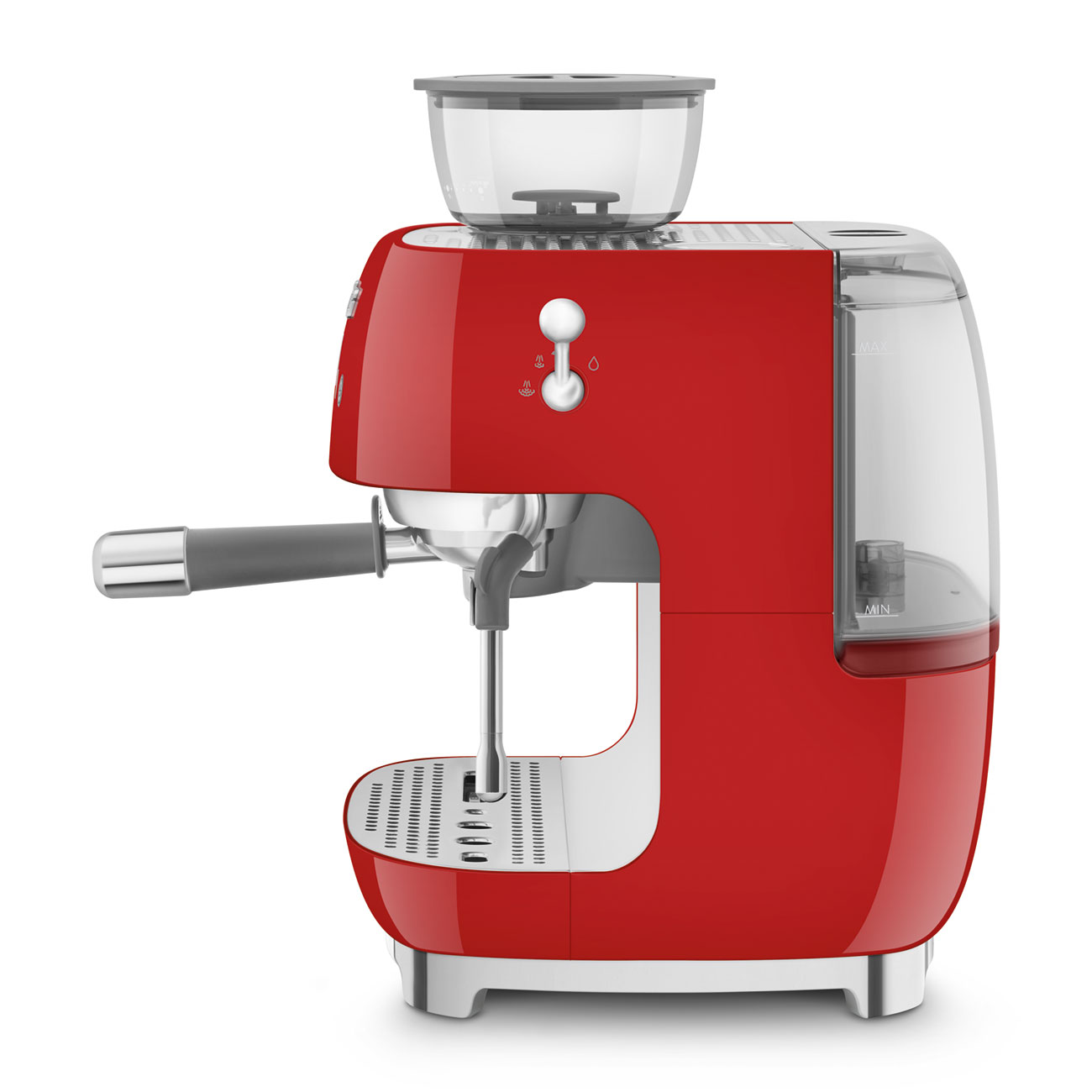 Smeg 2.4L Red Espresso Coffee Machine EGF03RDEU