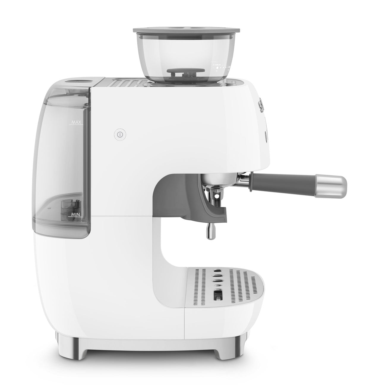 Smeg 2.4L White Espresso Coffee Machine EGF03WHEU