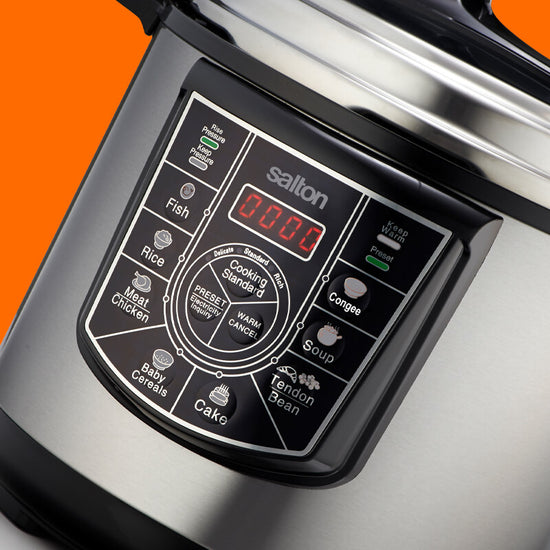 Salton 6L Electric Pressure Cooker SEPC02