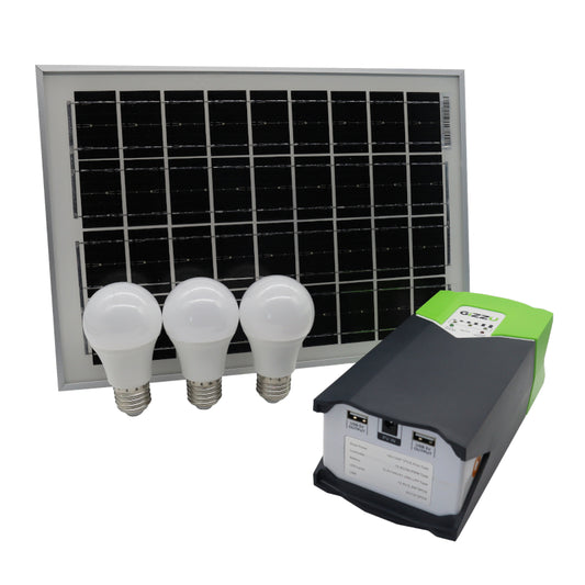 GIZZU 10W Solar Light Kit