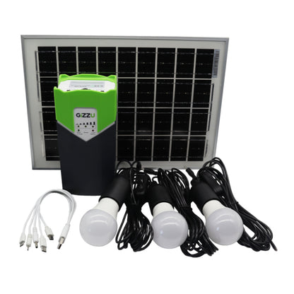 GIZZU 10W Solar Light Kit - GSPK10W