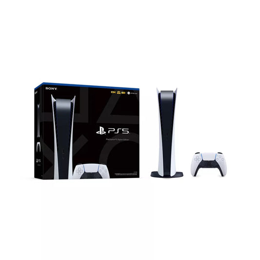 Playstation 5 Digital Edition 825GB Console - Glacier White