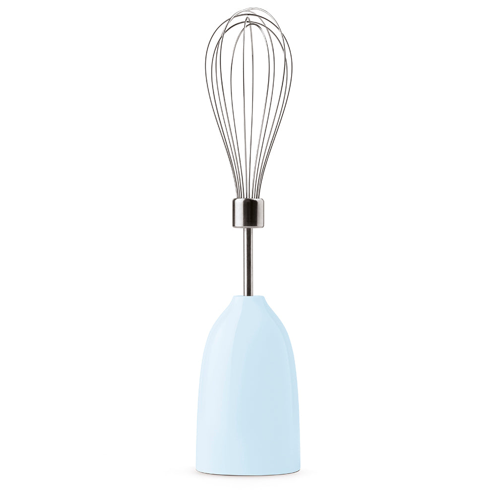 Smeg 50's Style Hand Blender With Accessories Pastel Blue HBF22PBSA