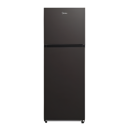 Midea 173L Top Mount Freezer Black HD-216FN-BLACK