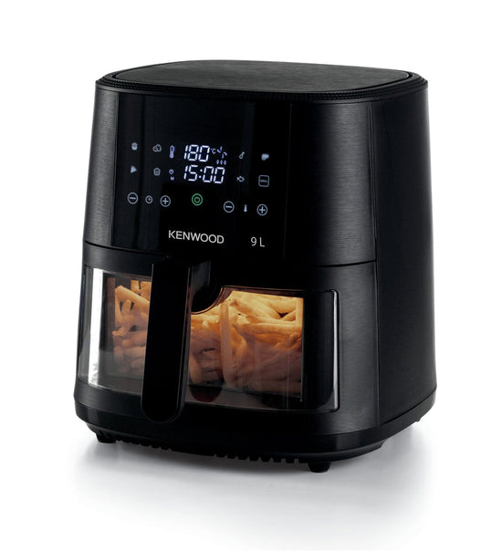 Kenwood 9L Air Fryer with Grill Function & Window HFG92.000BK