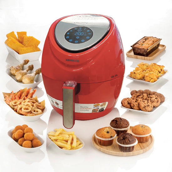 Kenwood Air Fryer kHealthy Fry 5,5L Red HFP50.000R