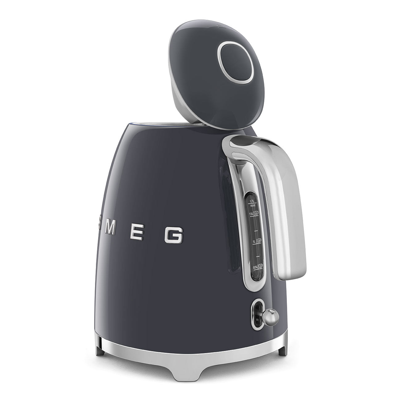 Smeg Retro 50's Style Electric Kettle 1.7 Litre Grey KLF03GRSA