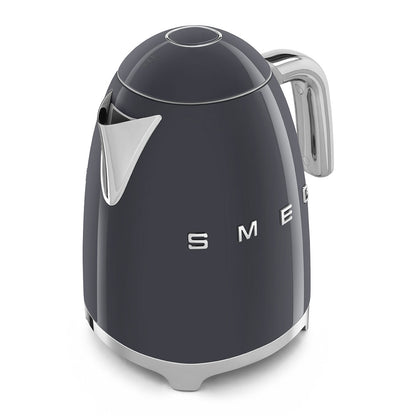 Smeg Retro 50's Style Electric Kettle 1.7 Litre Grey KLF03GRSA