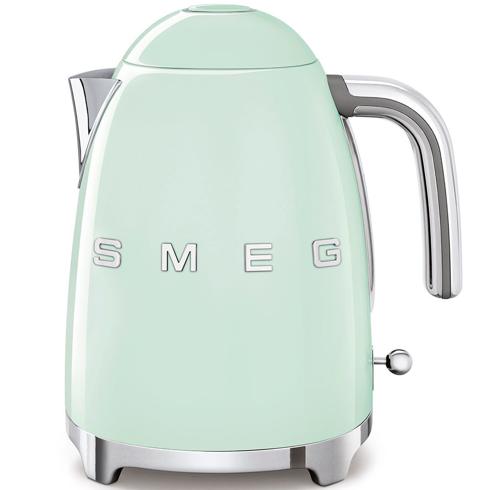 Smeg Retro 50's Style Electric Kettle 1.7 Litre Pastel Green KLF03PGSA