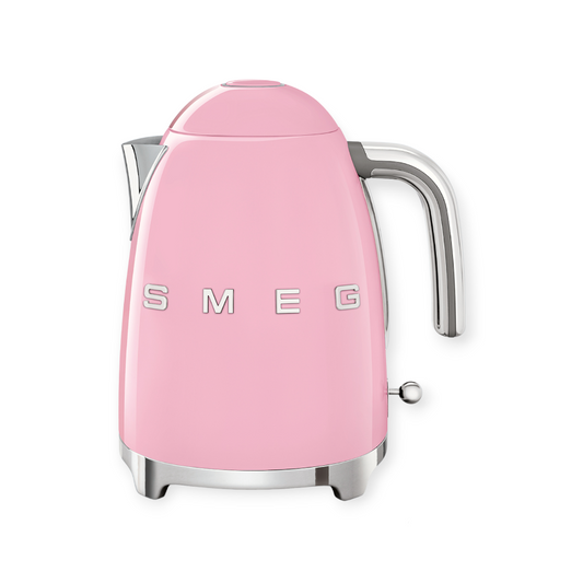 Smeg Retro 50's Style Electric Kettle 1.7 Litre Pink KLF03PKSA