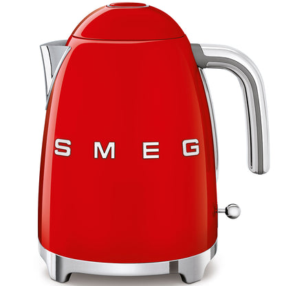 Smeg Retro 50's Style Electric Kettle 1.7 Litre Red KLF03RDSA