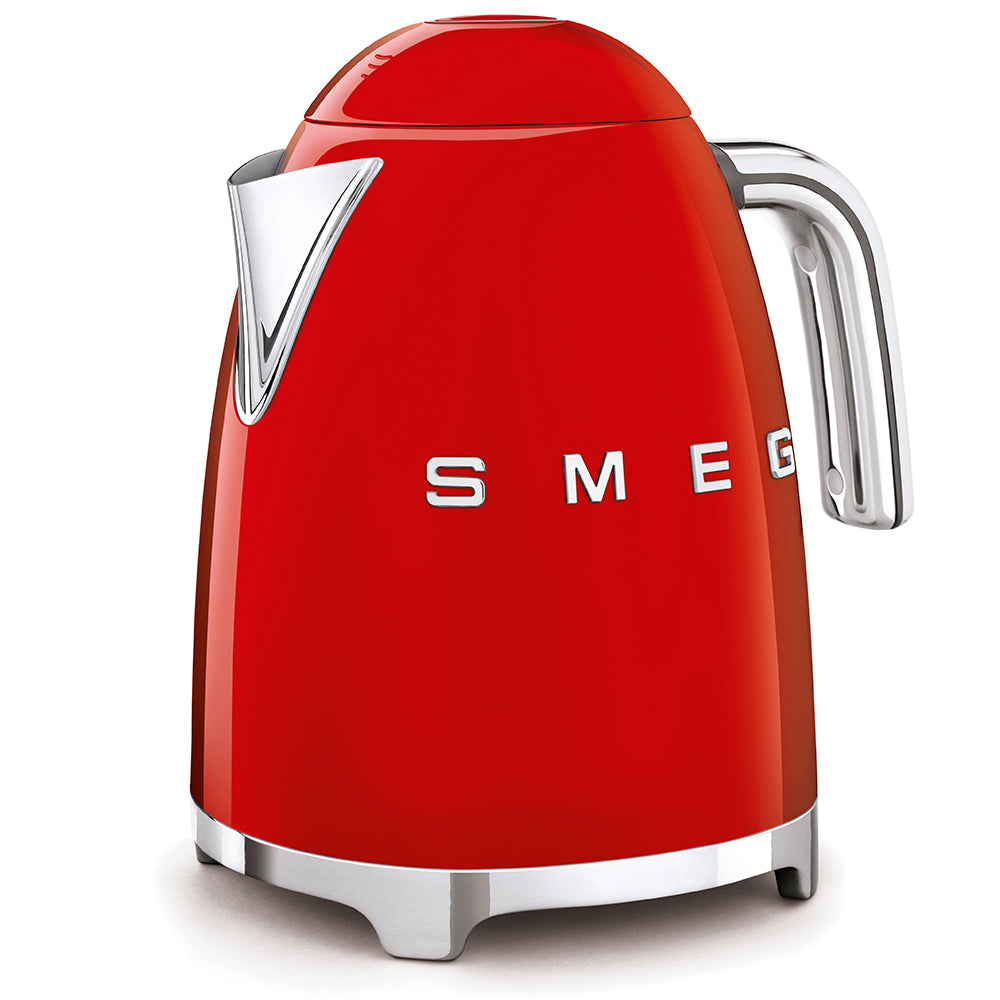 Smeg Retro 50's Style Electric Kettle 1.7 Litre Red KLF03RDSA