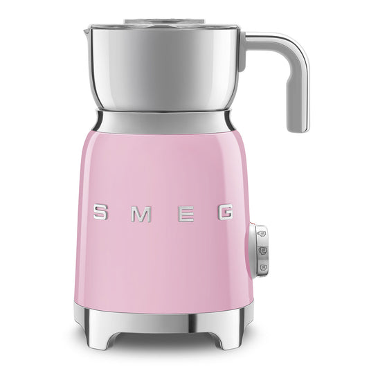 SMEG Retro Freestanding  Pink Milk Frother