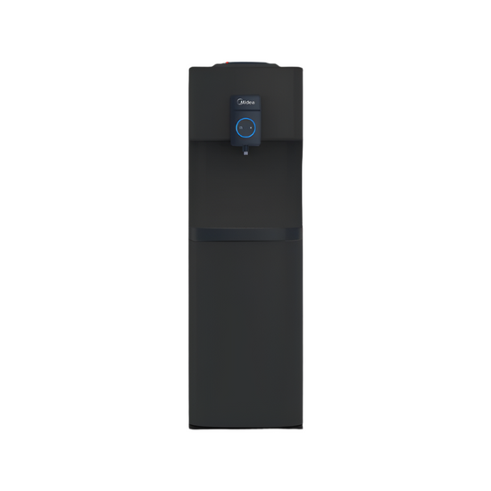 Midea Top Loading Water Dispenser With An Integrated bottom Refrigerator Cabinet YL2037S-B