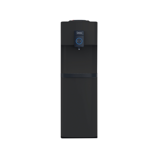 Midea Top Loading Water Dispenser With An Integrated bottom Refrigerator Cabinet YL2037S-B