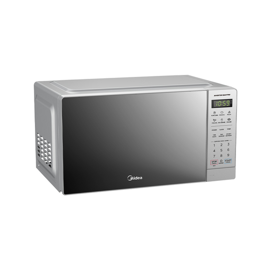 Midea 20L Digital Inverter Microwave Silver EM20-SILVER-MIRROR