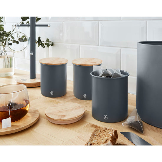 Swan Nordic Range Canister Set SKWA17513GRYN