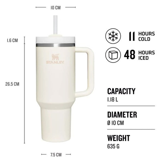 Stanley The Quencher FlowState Tumbler 1.18L Cream PM1010824453