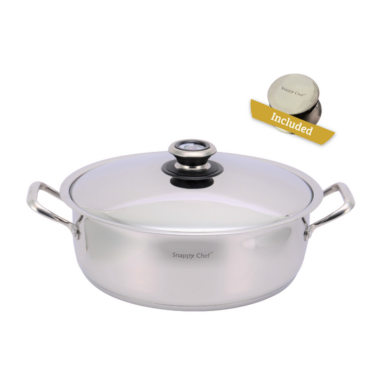 Snappy Chef 8 Litre Deluxe Casserole SSDC008