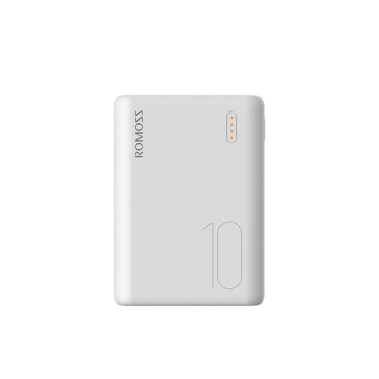 Romoss Simple 10 10000mAh USB Power Bank - White PSL10-101-1134