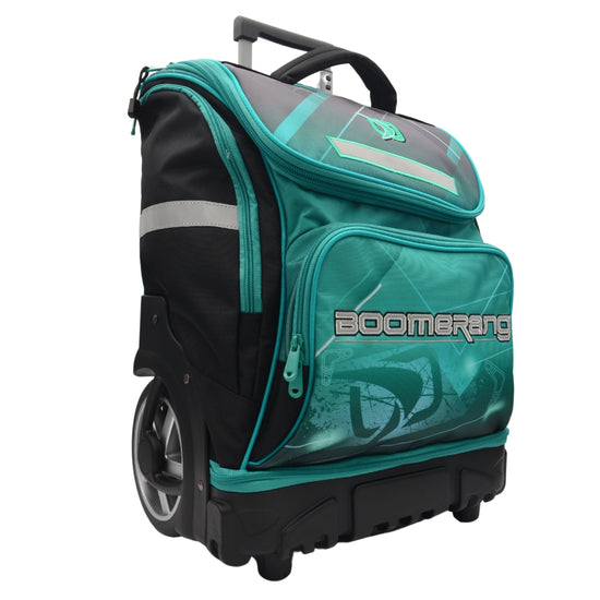 Boomerang Hardbody Big Wheel Trolley Bag Green S-545-03