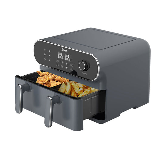 Swan 11lt Digital Dual Drawer Air Fryer SAF11DB