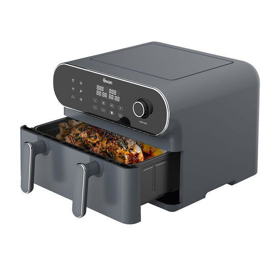 Swan 11lt Digital Dual Drawer Air Fryer SAF11DB