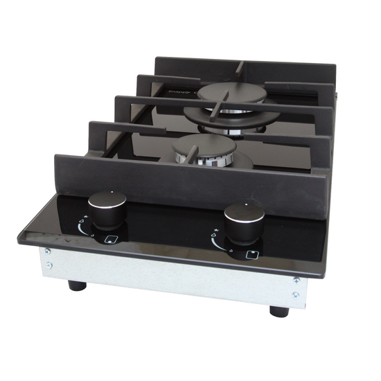 Snappy Chef 2-burner Gas Stove SCG003